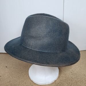 Target‎ Gray 100% Wool Fedora Hat charcoal classic